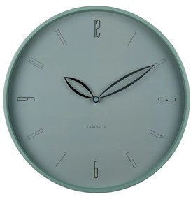 Karlsson 6012BL dizajnové nástenné hodiny modrá, pr. 40 cm