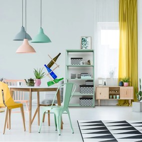 Zelený skrutkový kovový regál 180x90x30, 5 políc, nosnosť 80 kg na jednu policu