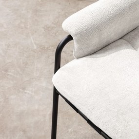 Moderní relaxační křeslo INVERNO ecru