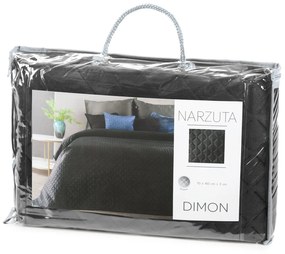 PREHOZ NA POSTEĽ DIMON 220X240 CM ČIERNY