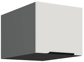 Kuchynská skrinka Aria-Wh/Ant Anti Fingerprint 40 Nagu-36 1f