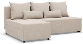 Rohová rozkladacia sedačka FERMO Kronos béžová