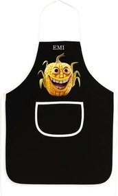 Kuchynská zástera Corny EMI, čierna