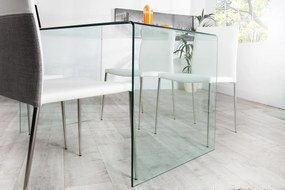 Písací stôl Fantome 120cm sklo