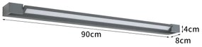Brilagi - vonkajšie LED nástenné svietidlo AQUA LINE LED/24W/230V 90 cm IP44 antr.