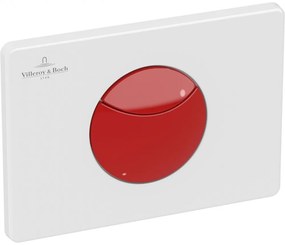 VILLEROY &amp; BOCH ViConnect Kids ovládacie tlačítko dvojčinné, plastové, Cherry Red, 922374P4