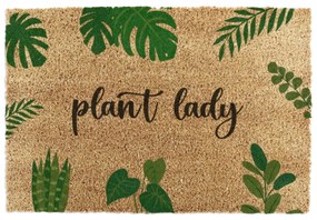 Rohožka z kokosového vlákna 40x60 cm Plant Lady – Artsy Doormats