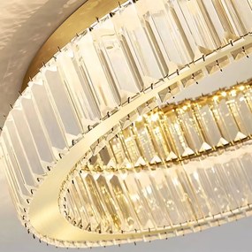 Toolight Toolight, stropné svietidlo 60cm, 36W, 4000K, 1680lm, APP1724-C, zlatá matná, OSW-09305