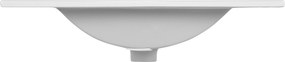 Comad Nábytkové keramické umývadlo UM-CFP LAVA 80D, 81x46 cm, biela lesklá