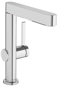 Umývadlová batéria Hansgrohe Finoris s vyťahovacou spŕškou, 2 prúdy chróm 76063000, 1 ks