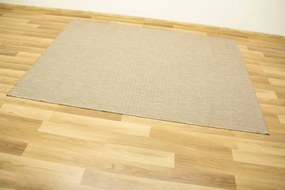 Šnúrkový obojstranný koberec Brussels 205697/10610 béžový/krémový