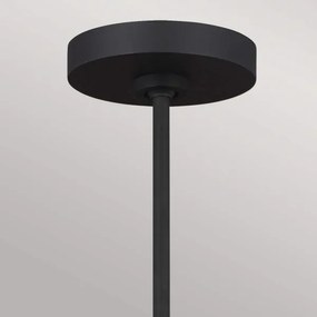 Feiss FE-JAX10-MB - LED Luster na tyči JAX 10xG9/3W/230V čierna/zlatá