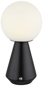 Globo 21029S - LED stmievateľná nabíjacia stolná lampa SORA 1,5W/5V 1800 mAh čie