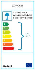 Závesné svietidlo s kovovým tienidlom ø 40 cm Sivani – Opviq lights