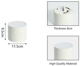 Immax NEO 07241L - LED Stmievateľné svietidlo RONDATE 18W/230V 11,5cm Wi-Fi Tuya