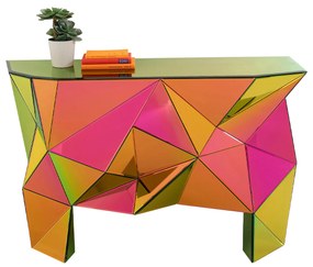 Prisma konzolový stolík viacfarebný 127 cm