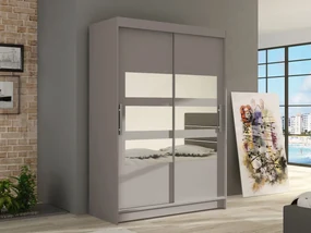 Skriňa Ada V, Farby: kašmír, Osvetlenie: osvetlenie LED RGB - farebné