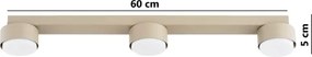 Brilagi - LED bodové svietidlo MONO 3xGX53/12W/230V béžové