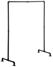 Vešiakový stojan Jersey 161760901 - 55x120x150 v industriálnom štýle - Čierna