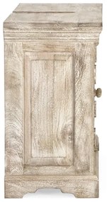 furniture-nabytek.cz - Masívna spodná drezu skriňa Patina Mango, lakovaná, prírodná – 73×33×61 cm