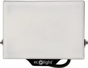 ECOLIGHT LED reflektor 50W 2v1 - neutrálna biela + čidlo pohybu