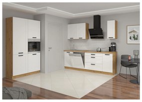 Skrinka Lesana 60 LO-210 2F (dub artisan + biela). Vlastná spoľahlivá doprava až k Vám domov. 1119428