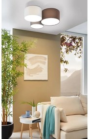 Sivo-hnedé stropné svietidlo 49,5x61 cm PASTORE – EGLO