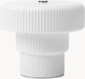 Ručne fúkaná stmievateľná prenosná stolová LED lampa Ripple, V 10 cm