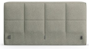 Zelené čalúnené čelo postele 209x100 cm Darren – Micadoni