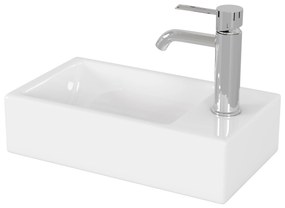 Voľne stojaca skrinka s umývadlom Houseland Ruvin 46 cm sivá