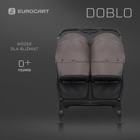Súrodenecký kočík Euro-Cart Doblo Taupe