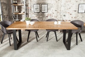 Jedálenský stôl 200cm Iron Craft natural mango