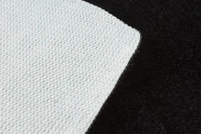 Kúpeľňový koberček SANTA čierny