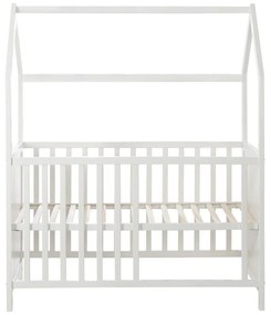 Biela postieľka 60x120 cm – Roba