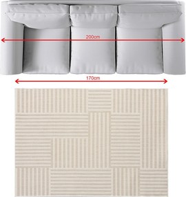 Koberec Mellow Beige II 120x170 cm