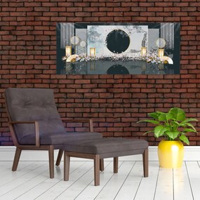 Obraz - Koláž (120x50 cm)