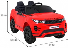 RAMIZ Elektrické autíčko Range Rover Evoque RRE99 - červené