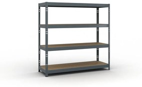 Policový regál 1+1 ZADARMO, 1853x1800x600 mm, nosnosť 600 kg