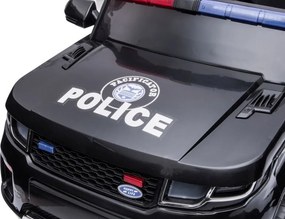 LEAN CARS Elektrické policajné autíčko BBH-021 čierne