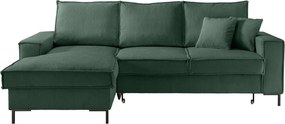 XXXLutz ROHOVÁ SEDAČKA, textil, tmavozelená P & B - Sedačky - 002310021706