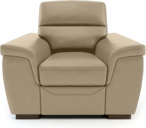 Kožené kreslo ROSSO II, cappuccino (cappuccino 313)