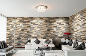 ESPRESSIVO - SMREK | BOROVICA, 720 x 100 mm (0,072 m²) - 2D obkladový panel na stenu