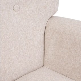 Kreslo MOSS béžové 862347