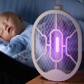 Elektrická plácačka na muchy a komáre
