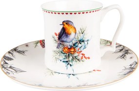 Nádobí Snídaňové talíře bílé 21*2 cm - Ř 21*2 cm