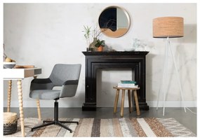 Odkladací stolík z mangového dreva Zuiver Dendron, Ø 43 cm