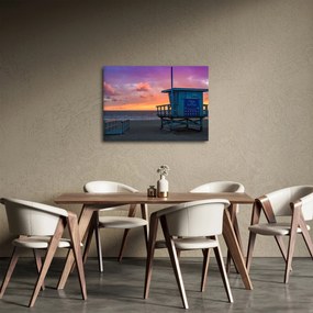 Obraz z pláže Santa Monica (70x50 cm)