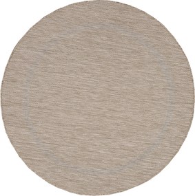 Ayyildiz, Kusový koberec Relax 4311 Beige kruh, 160x160 (priemer) kruh, béžová, chodba / predsieň