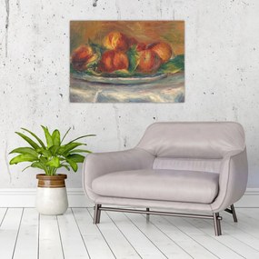 Obraz - Auguste Renoir, Peaches on a  Plate, reprodukcia (70x50 cm)