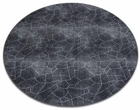 Koberec STONE kruh sivý